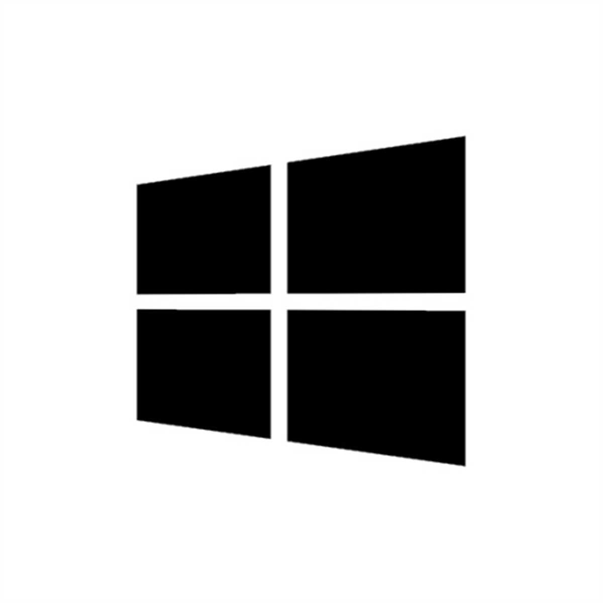 Значок пуск Windows 10